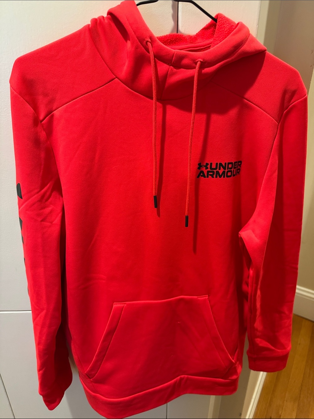 Under Armour Men’s Bright Red Pullover Hoodie